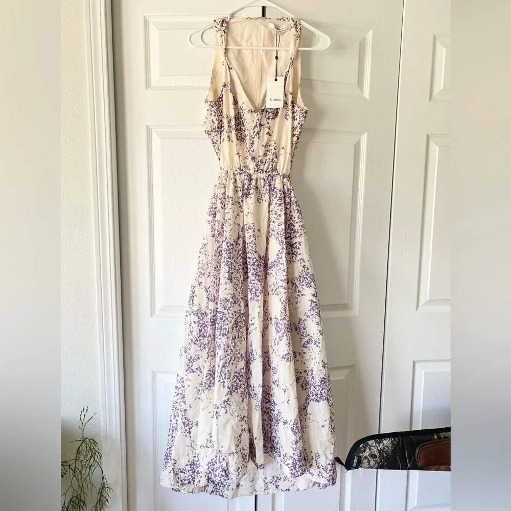 Aureta‎ Kajsa Midi cutout Dress NWT size medium